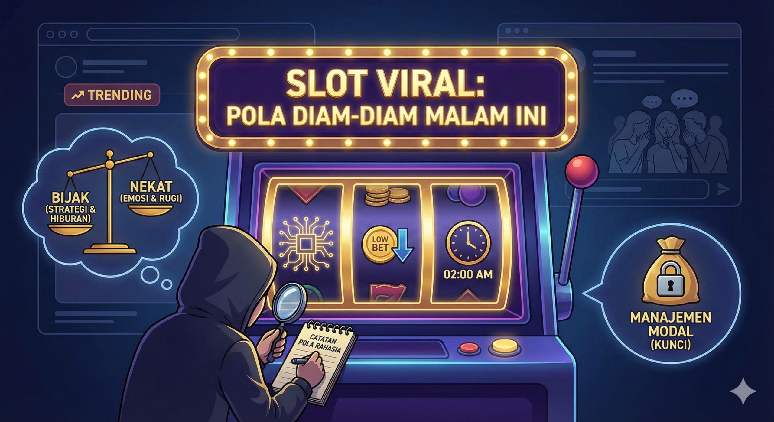 SLOT VIRAL: Pola Diam-Diam yang Lagi Ramai Diburu Pemain Malam Ini